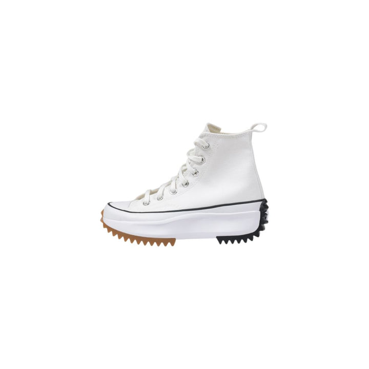 Women’s Converse White Fabric High Top Sneakers
