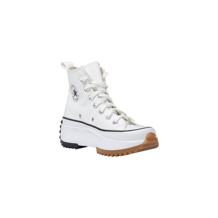 Women’s Converse White Fabric High Top Sneakers