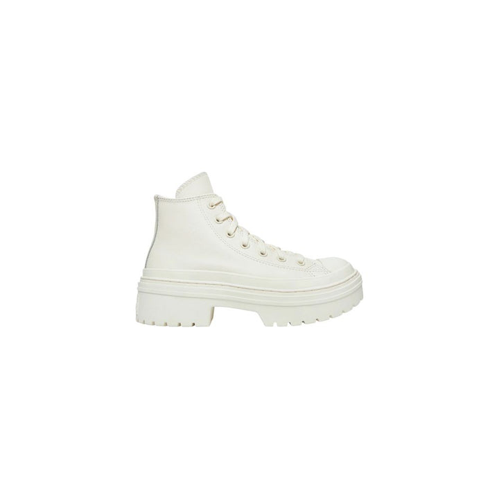 Women’s Converse White Recycled Leather High Heel Pumps