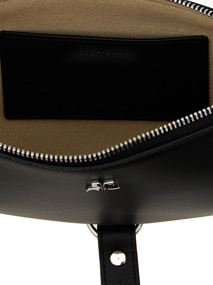 Women’s Courrèges Black Calfskin Shoulder Bag
