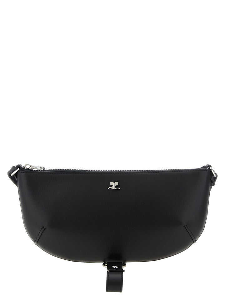 Women’s Courrèges Black Calfskin Shoulder Bag