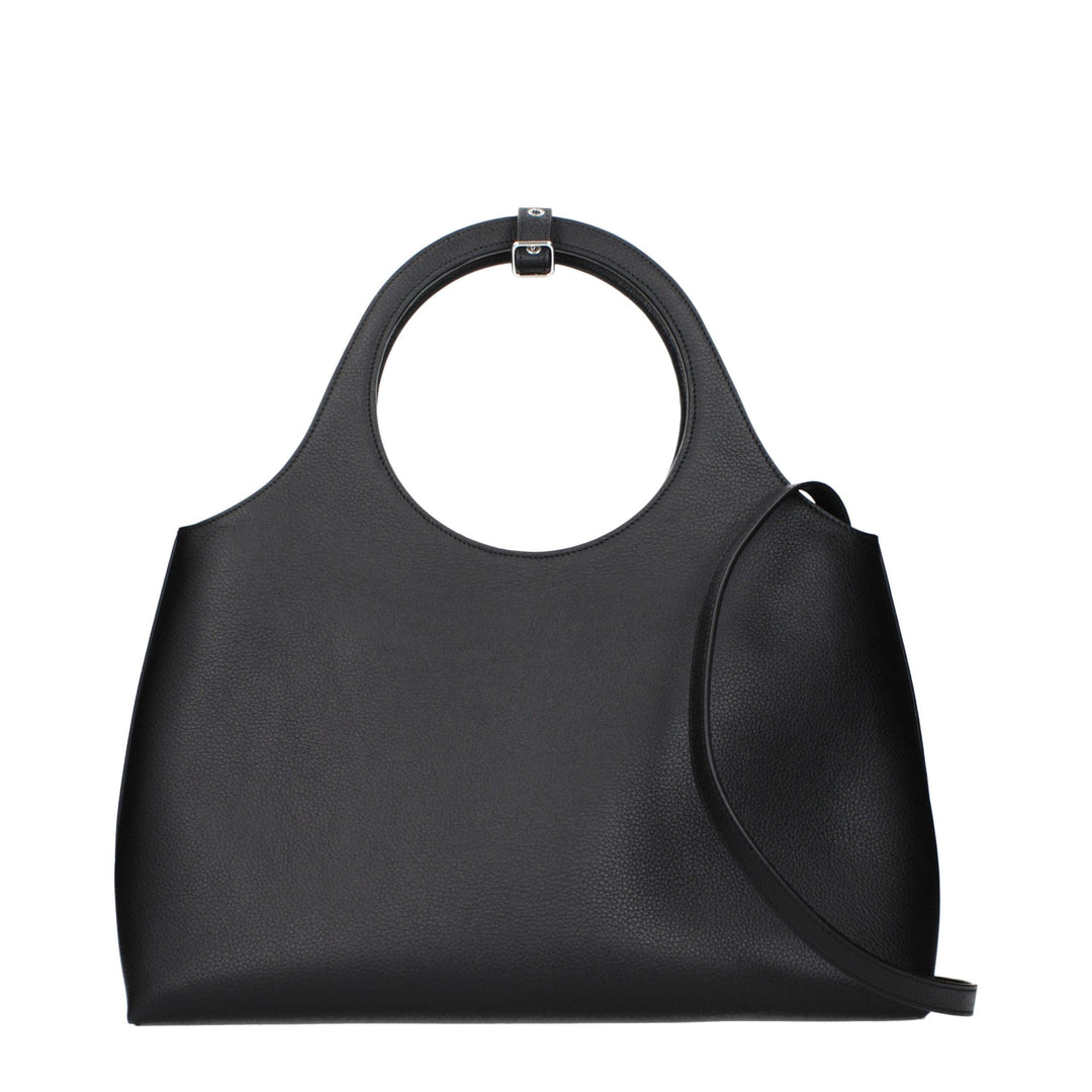 Women’s Courrèges Black Leather Handbag