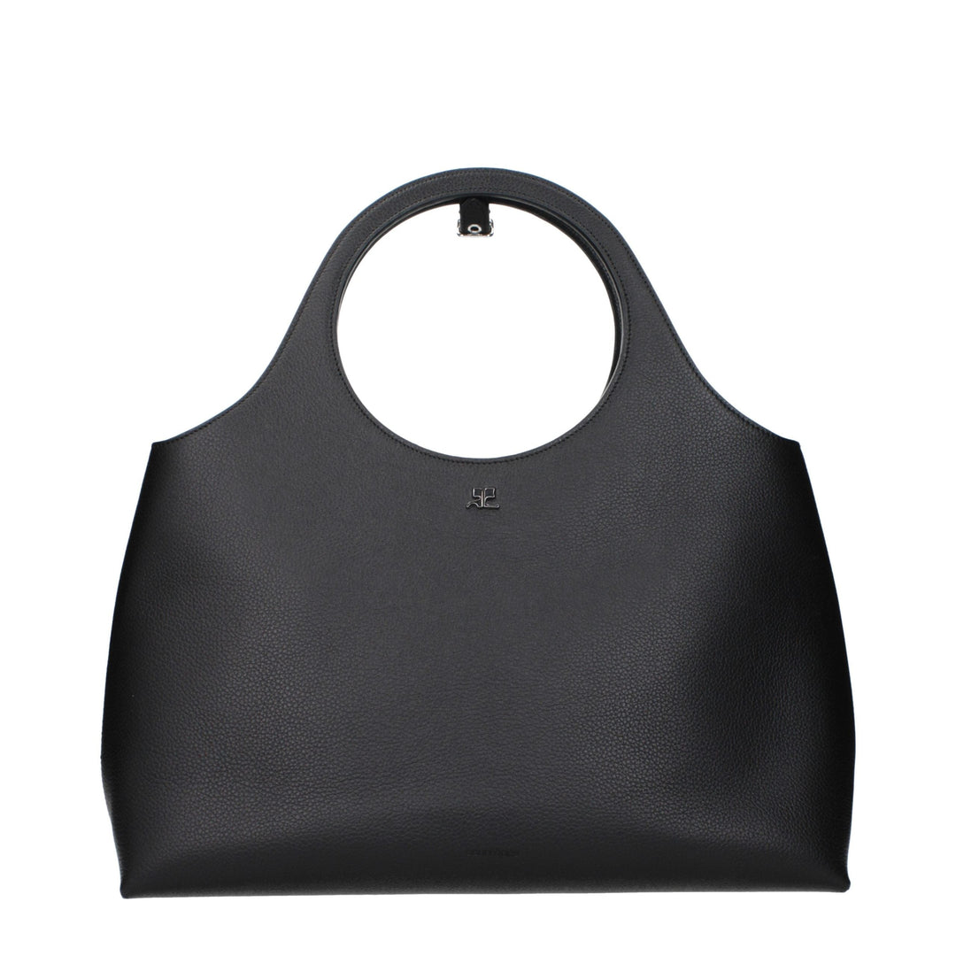 Women’s Courrèges Black Leather Handbag