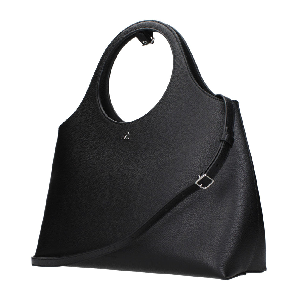 Women’s Courrèges Black Leather Handbag