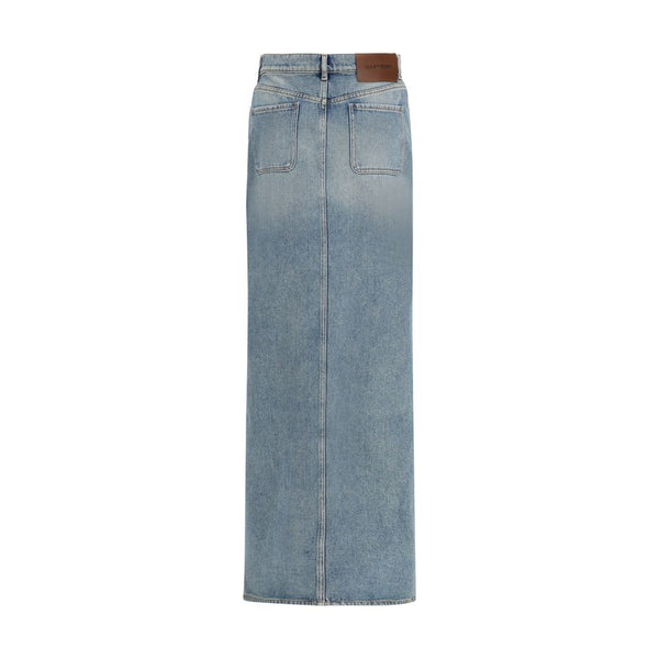 Women’s Courrèges Blue Denim Skirt