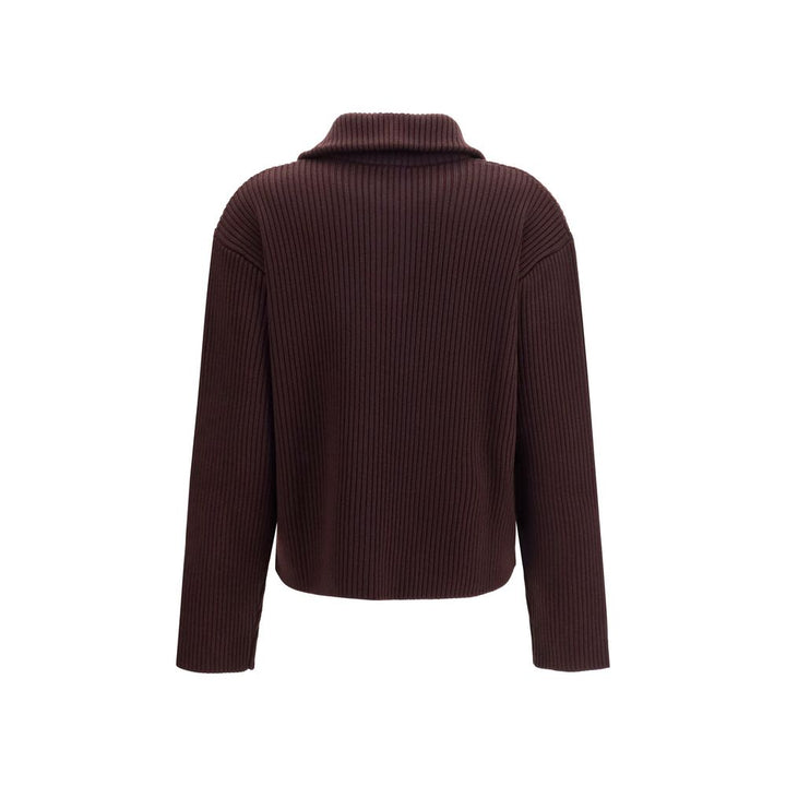 Women’s Courrèges Brown Wool Oves Aries Sweatshirt