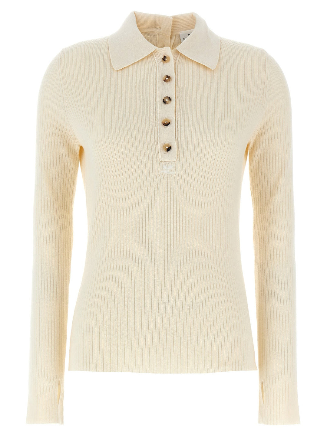 Women’s Courrèges White Cotton Cardigan