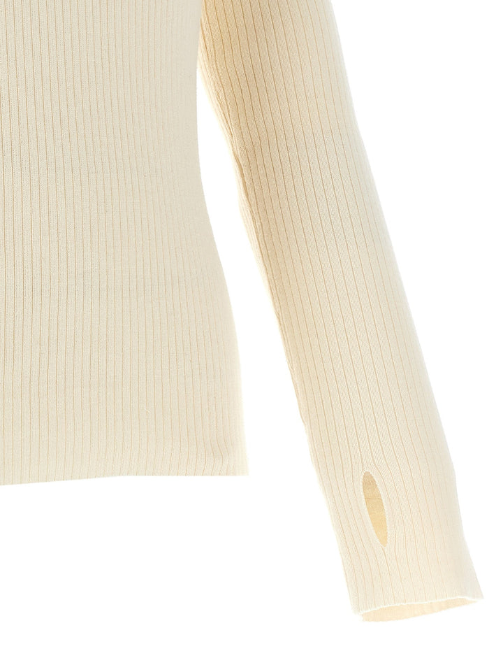 Women’s Courrèges White Cotton Cardigan