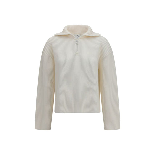 Women’s Courrèges White Wool Oves Aries Sweatshirt