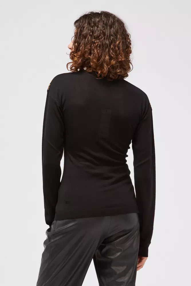 Women’s Custo Barcelona Black Wool Women Sweater
