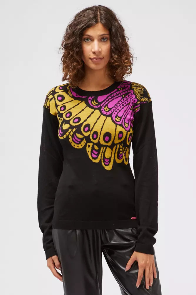Women’s Custo Barcelona Black Wool Women Sweater