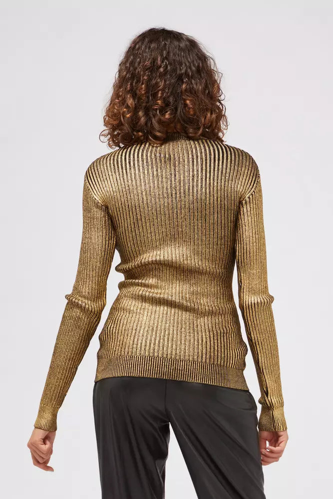 Women’s Custo Barcelona Gold Wool Women Sweater