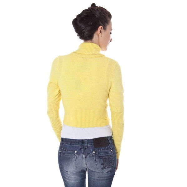 Women’s Datch Yellow Angora Women Shrug