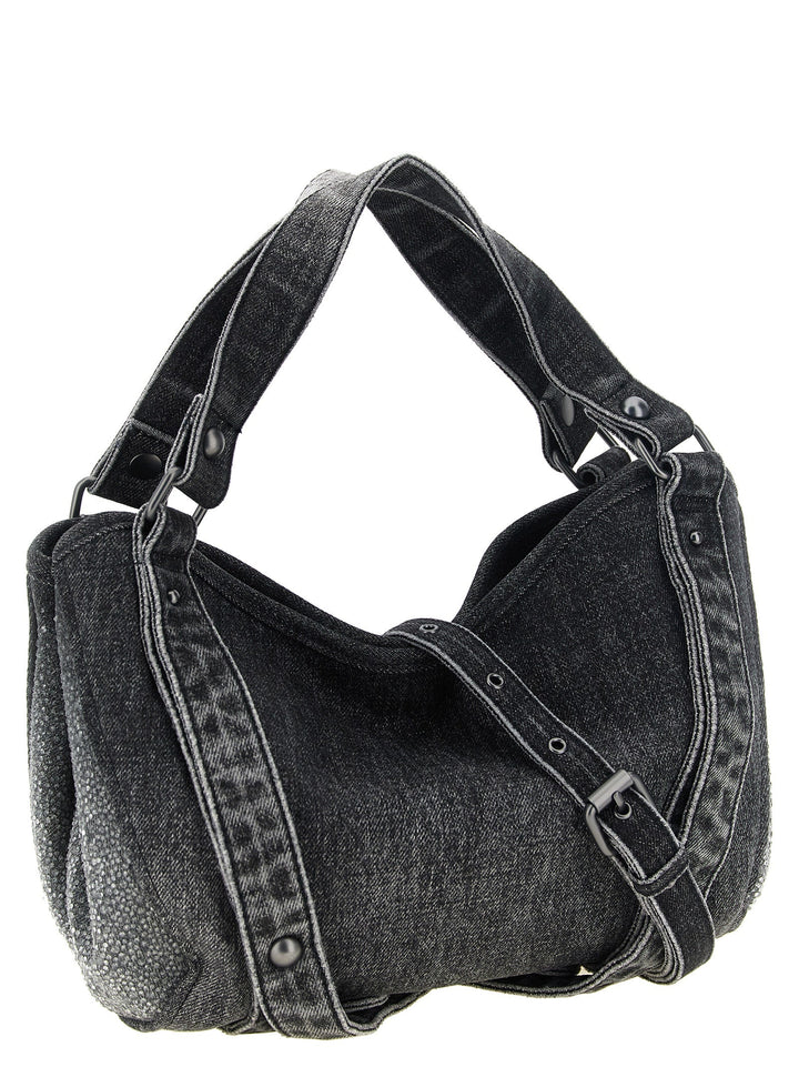 Women’s Diesel Black Cotton Handbag