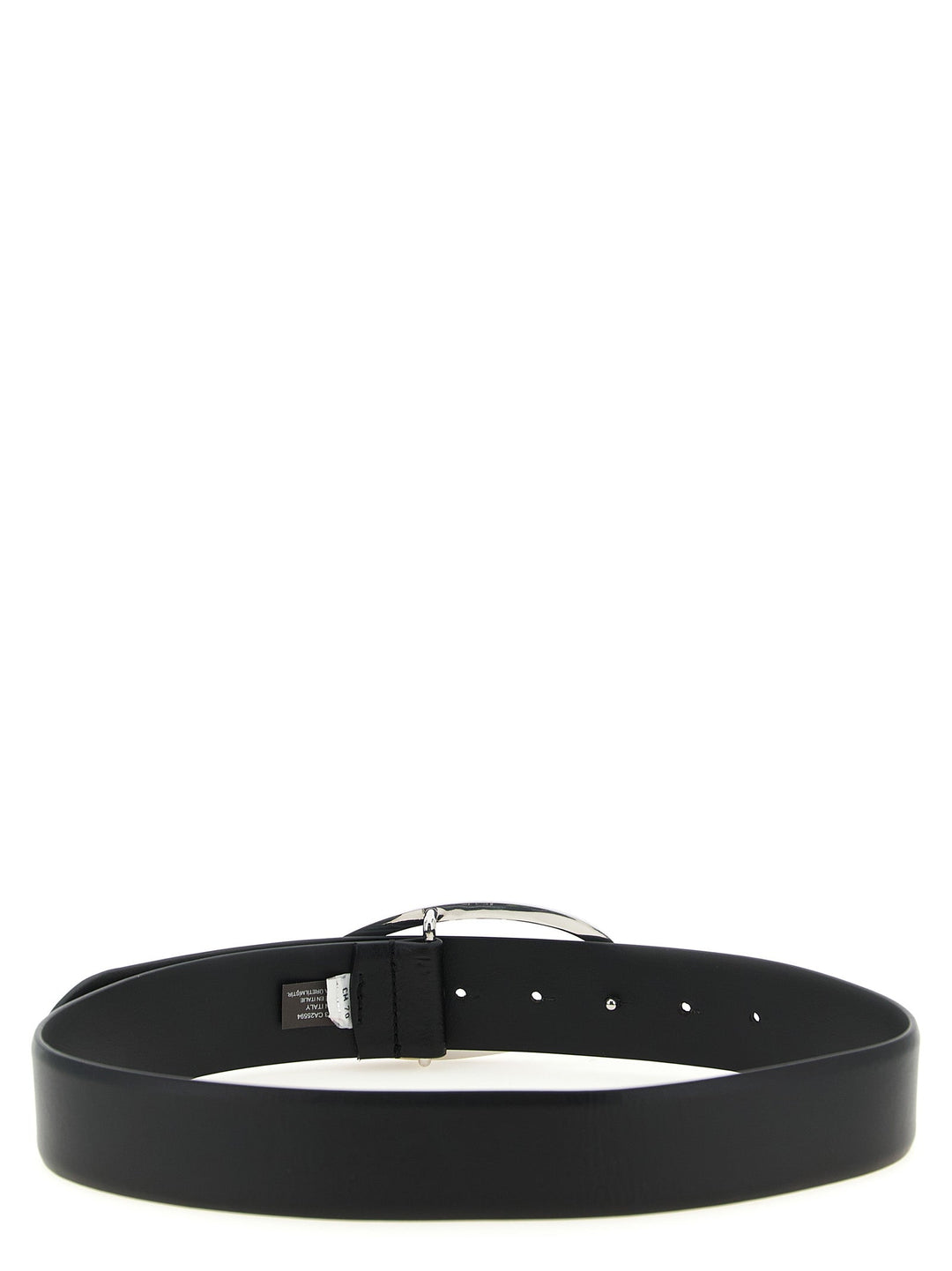 Women’s Diesel Black Leather Regular Belt