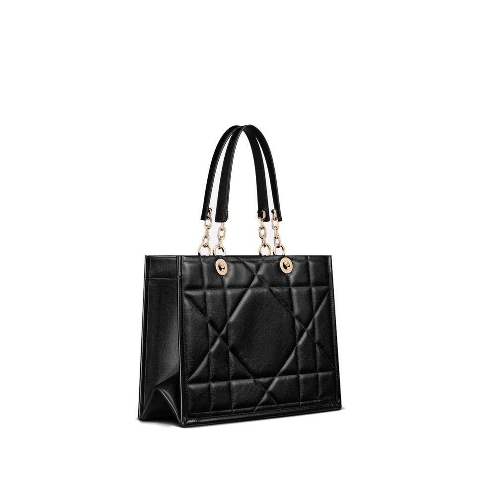 Women’s Dior Black Leather Tote Bag