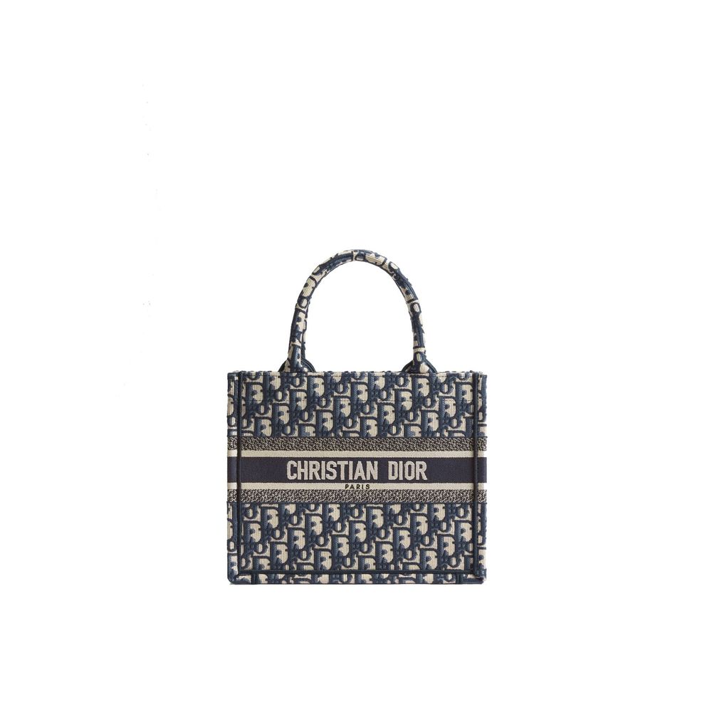 Women’s Dior Blue Cotton Tote Bag