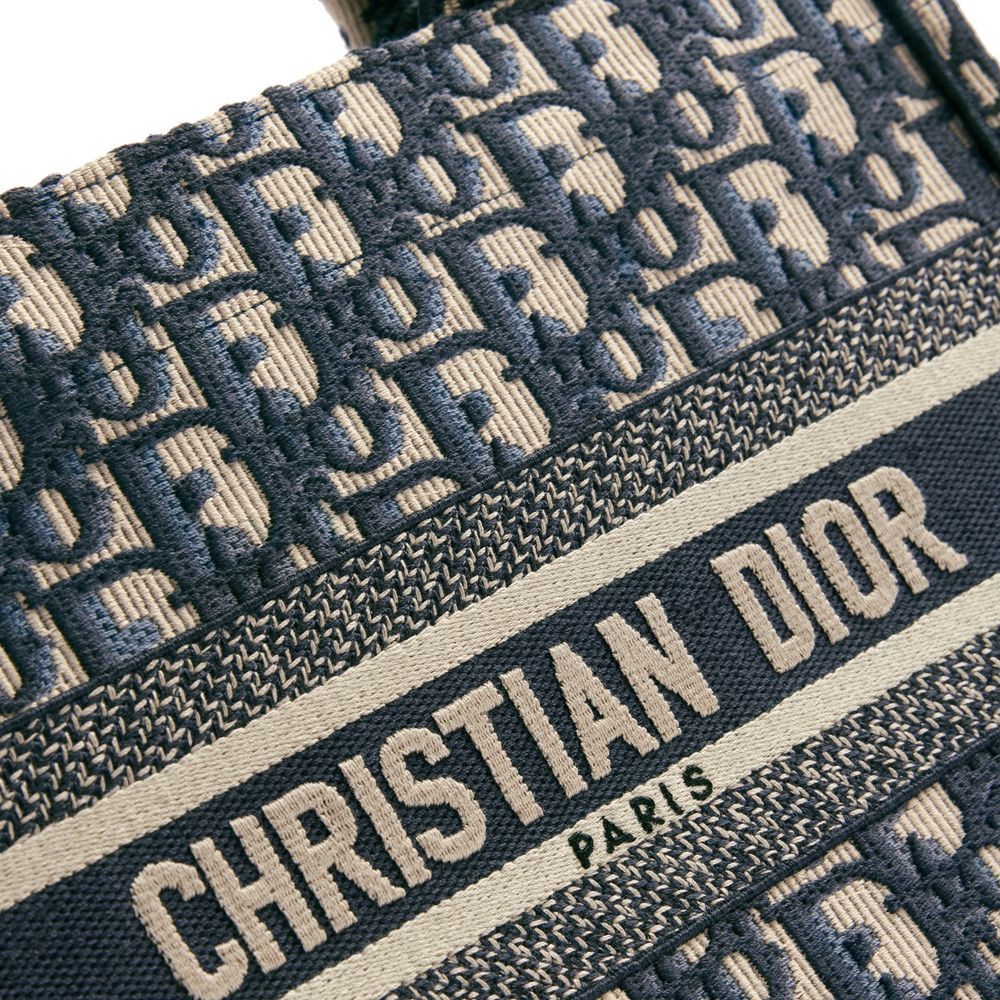 Women’s Dior Blue Cotton Tote Bag