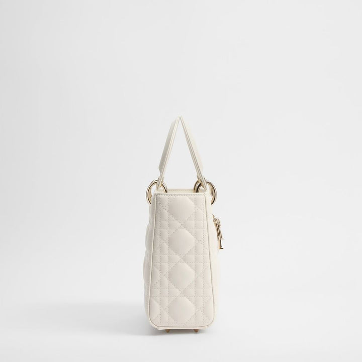Women’s Dior White Lamb Leather Handbag