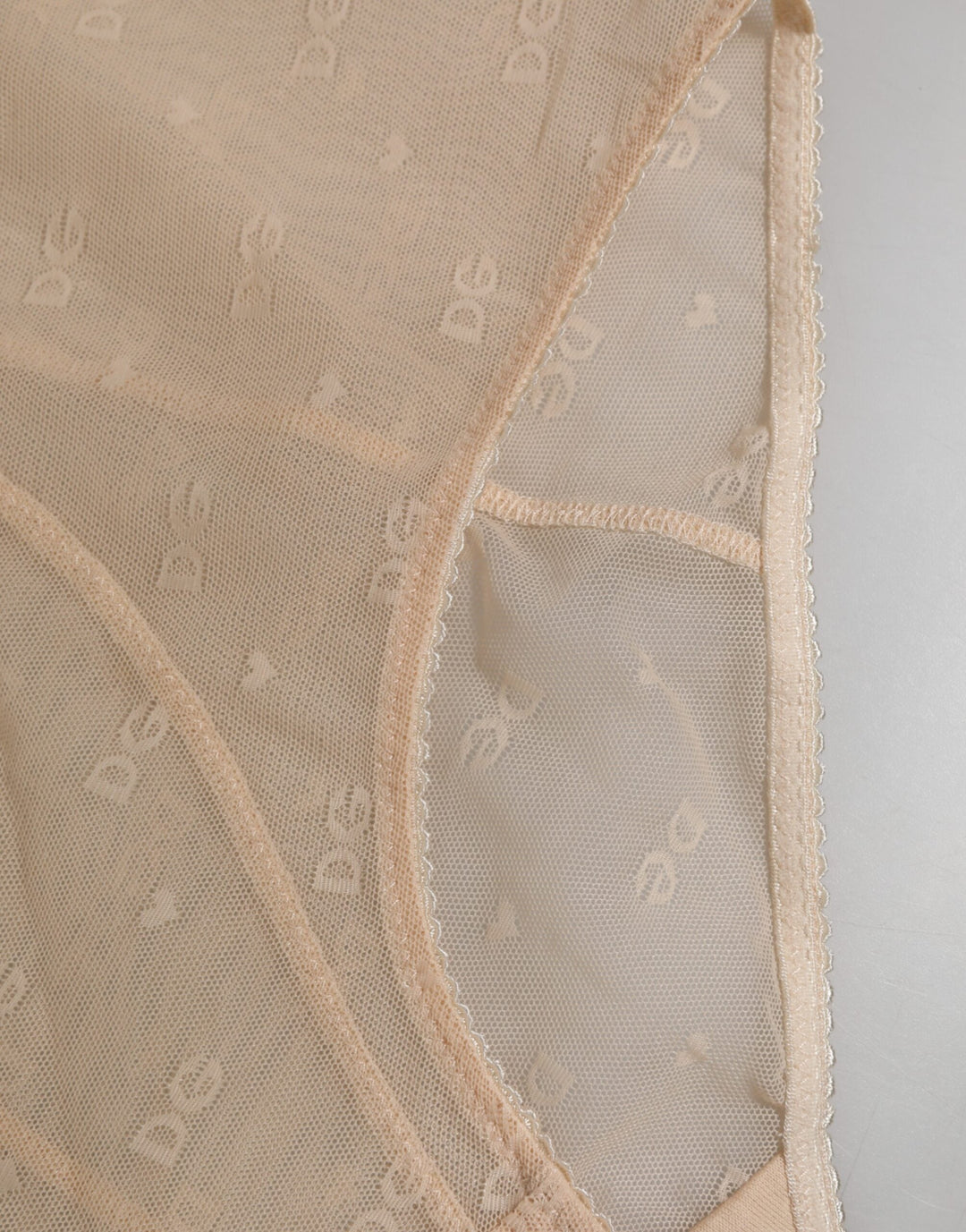 Women’s Dolce &amp; Gabbana Beige Nylon High Waist Girdle Panty Underwear