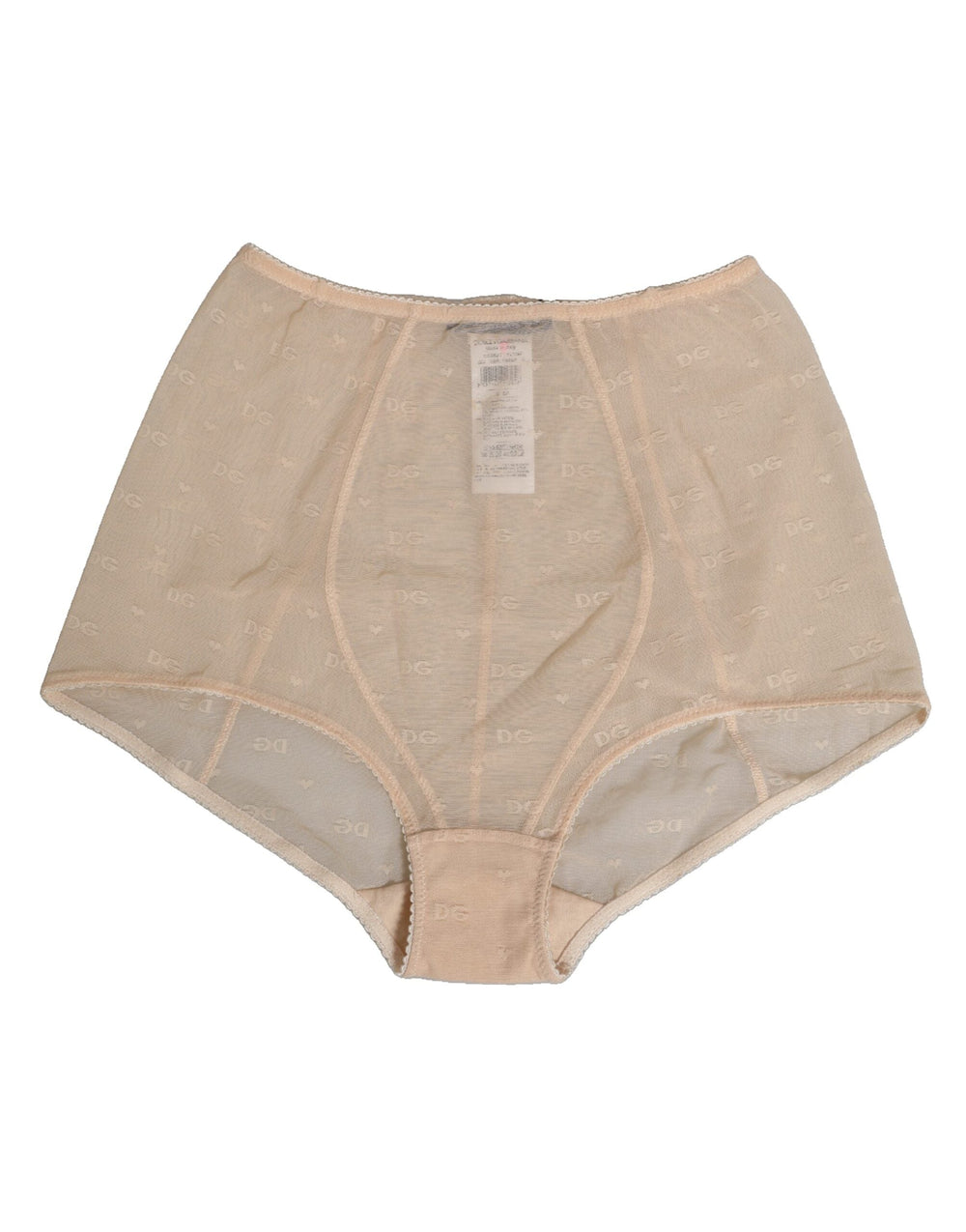Women’s Dolce & Gabbana Beige Nylon High Waist Girdle Panty Underwear