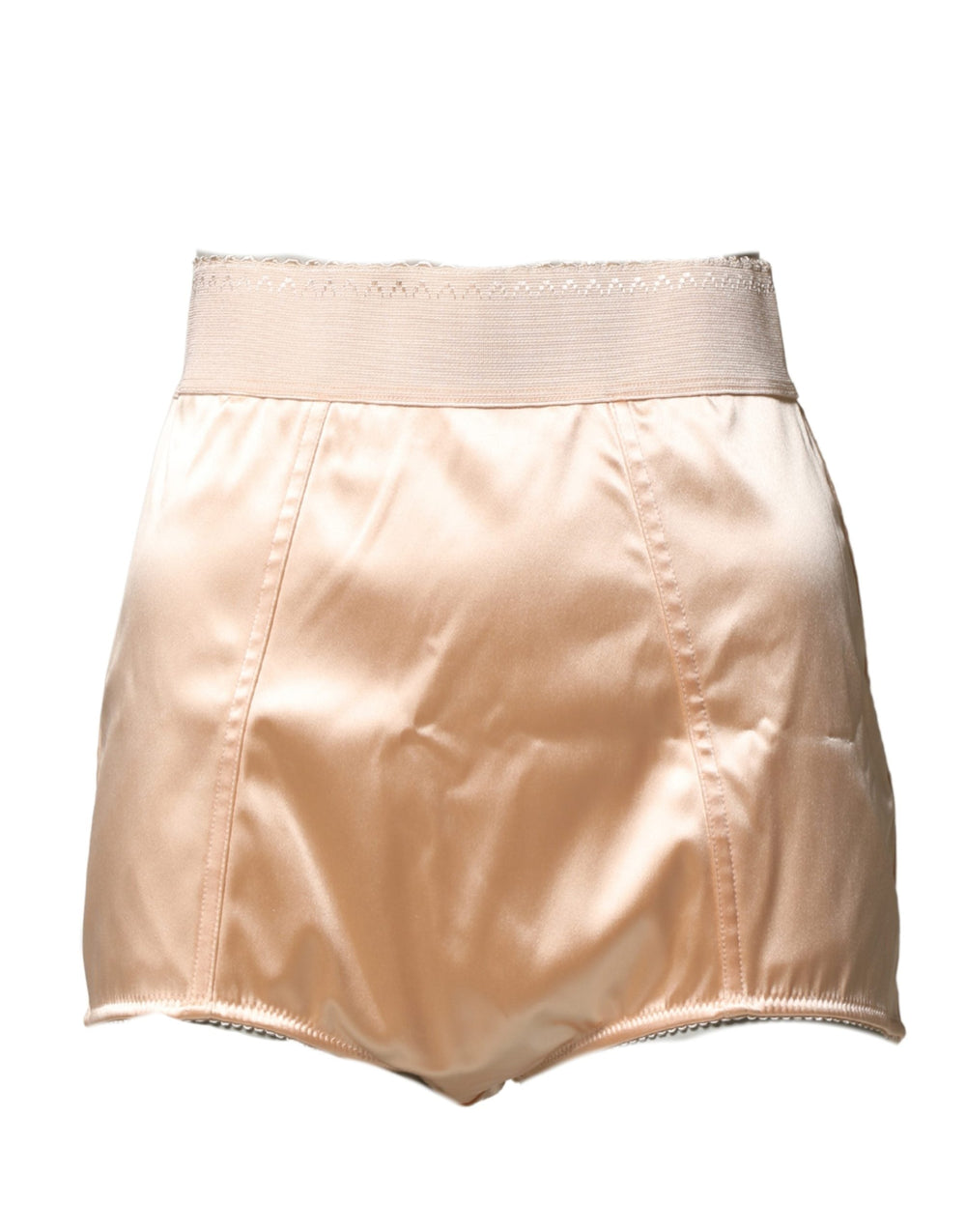 Women’s Dolce & Gabbana Beige Silk Blend High Waist Girdle Panty Underwear