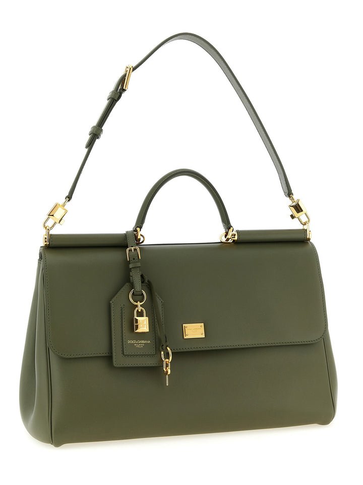 Women’s Dolce &amp; Gabbana Bicolor Calfskin Handbag