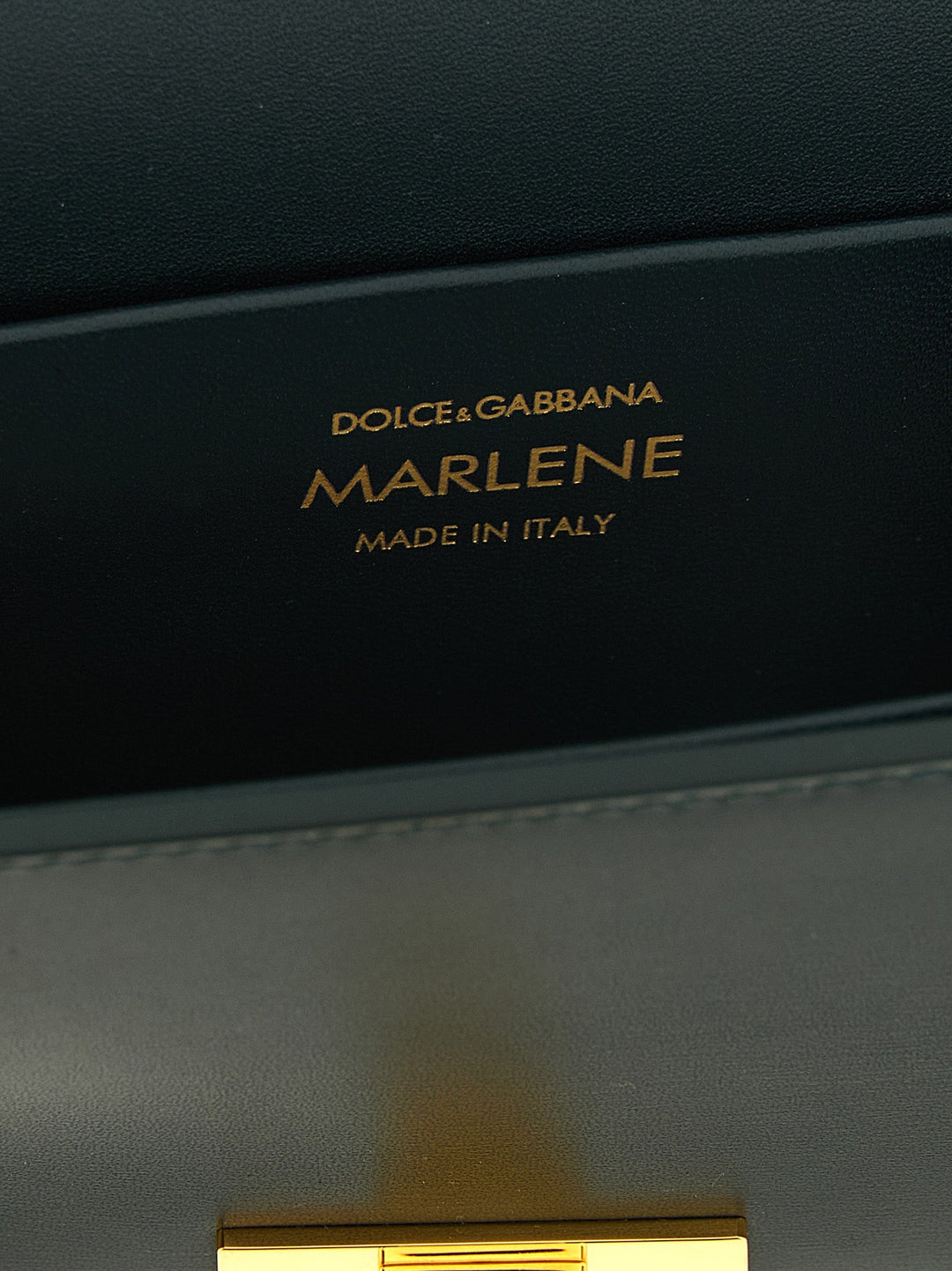 Women’s Dolce &amp; Gabbana Bicolor Calfskin Shoulder Bag