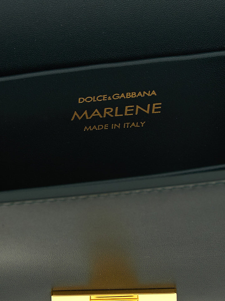 Women’s Dolce &amp; Gabbana Bicolor Calfskin Shoulder Bag