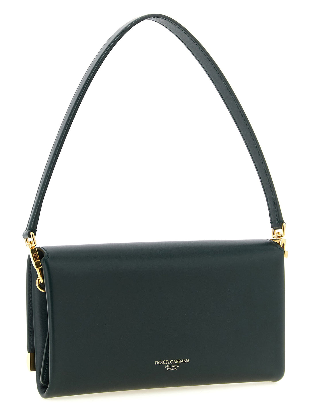 Women’s Dolce &amp; Gabbana Bicolor Calfskin Shoulder Bag