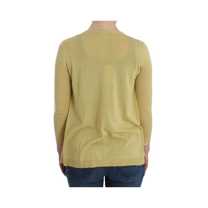 Dolce &amp; Gabbana Bicolor Silk Cardigan