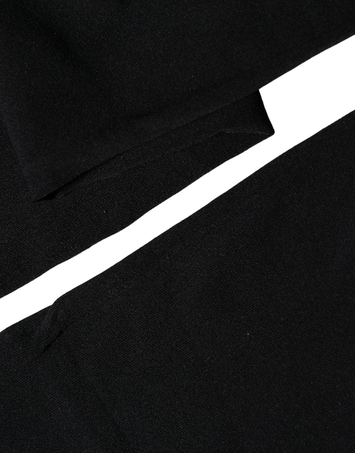 Women’s Dolce &amp; Gabbana Black 100% Nylon Thigh High Stockings Socks