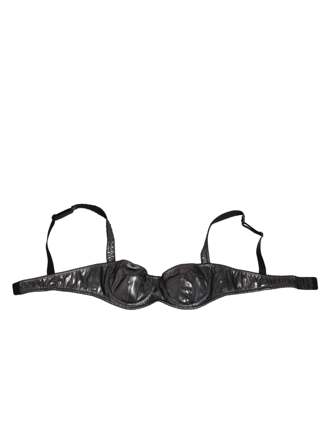 Women’s Dolce &amp; Gabbana Black Acetate Stretch Balconette Bra Underwear