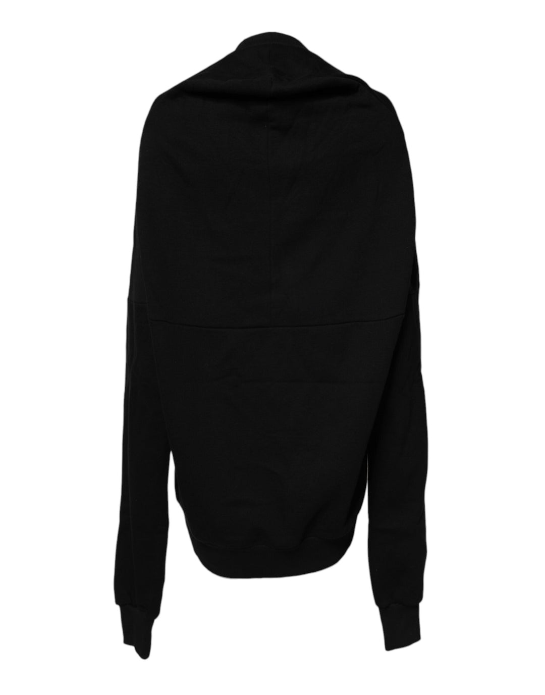 Women’s Dolce &amp; Gabbana Black Cotton Crew Neck Sweatshirt Sweater