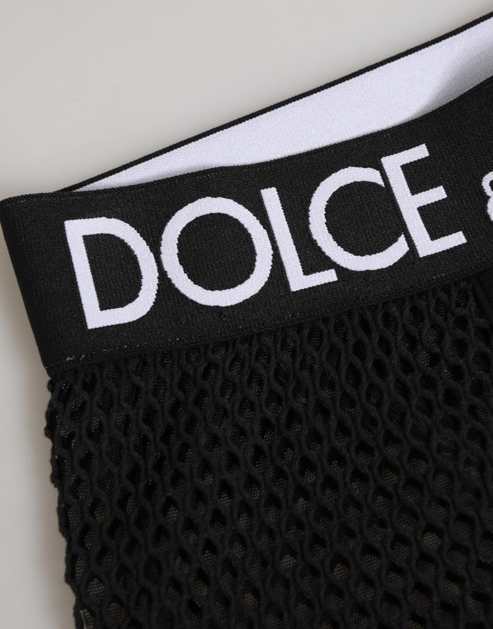 Women’s Dolce & Gabbana Black Cotton Logo Shorts Midi Trouser Underwear