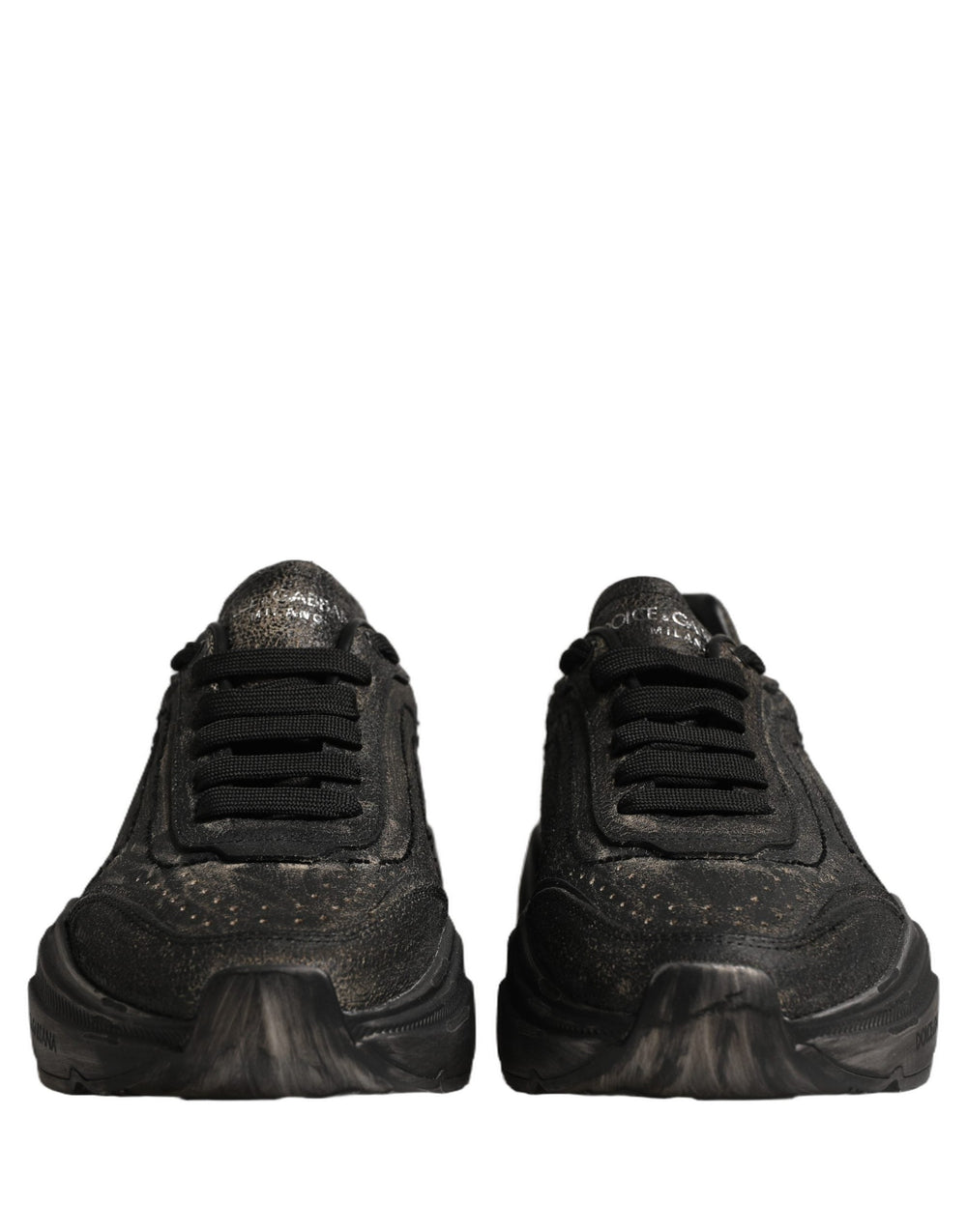 Women’s Dolce & Gabbana Black Daymaster Low Top Sneakers Shoes