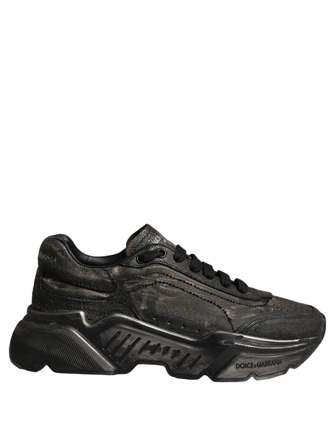 Women’s Dolce & Gabbana Black Daymaster Low Top Sneakers Shoes