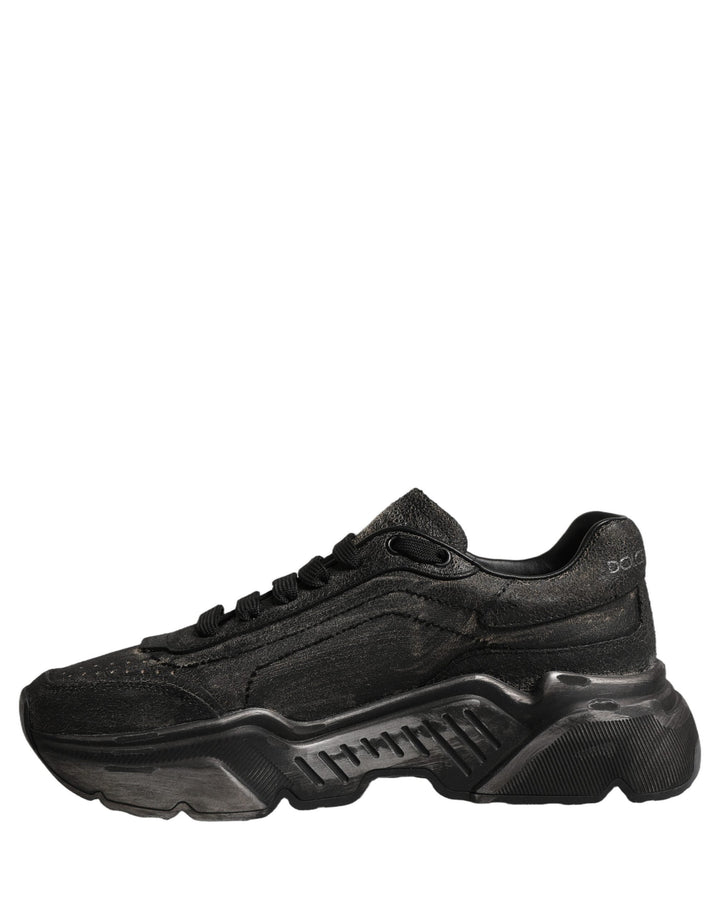 Women’s Dolce &amp; Gabbana Black Daymaster Low Top Sneakers Shoes