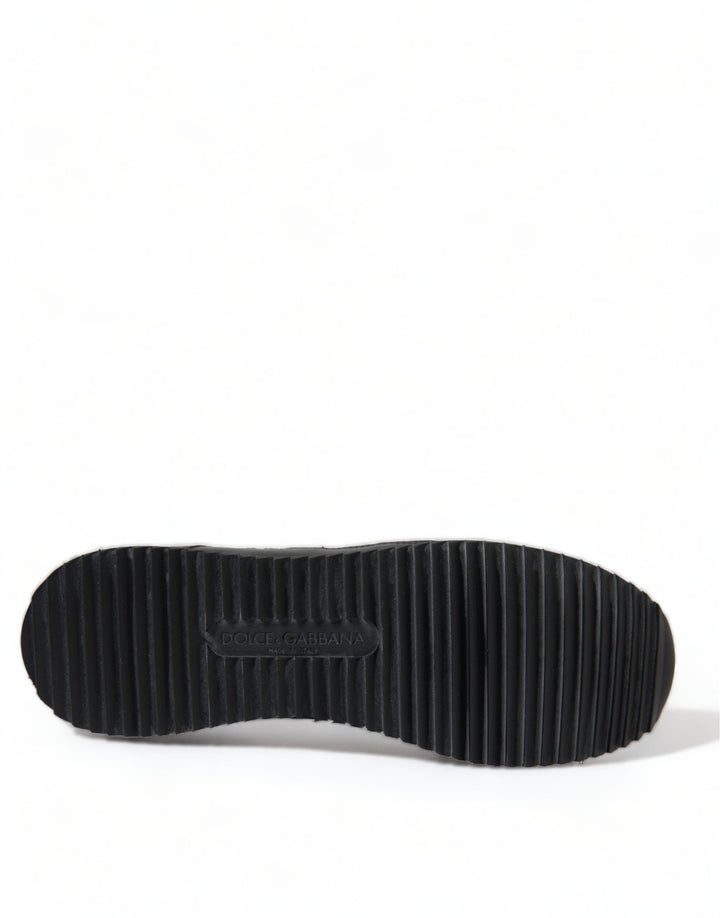 Baskets classiques noires élégantes Dolce &amp;amp; Gabbana