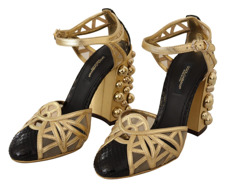 Los tacones de cristal de Dolce Gabbana deslumbran con tu vestido