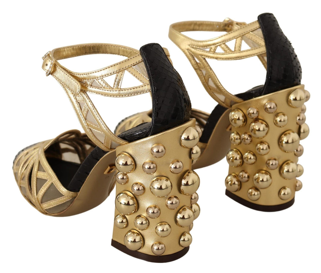 Los tacones de cristal de Dolce Gabbana deslumbran con tu vestido