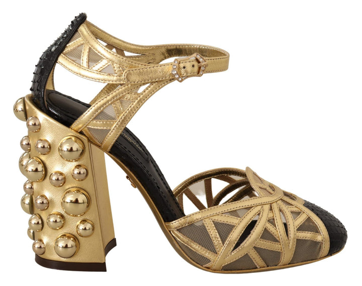 Los tacones de cristal de Dolce Gabbana deslumbran con tu vestido