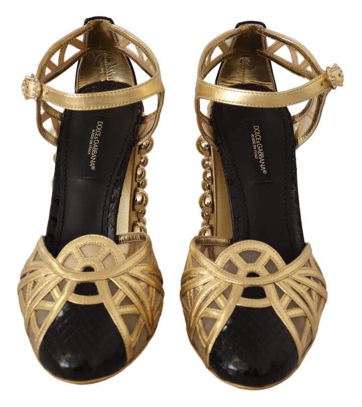 Los tacones de cristal de Dolce Gabbana deslumbran con tu vestido