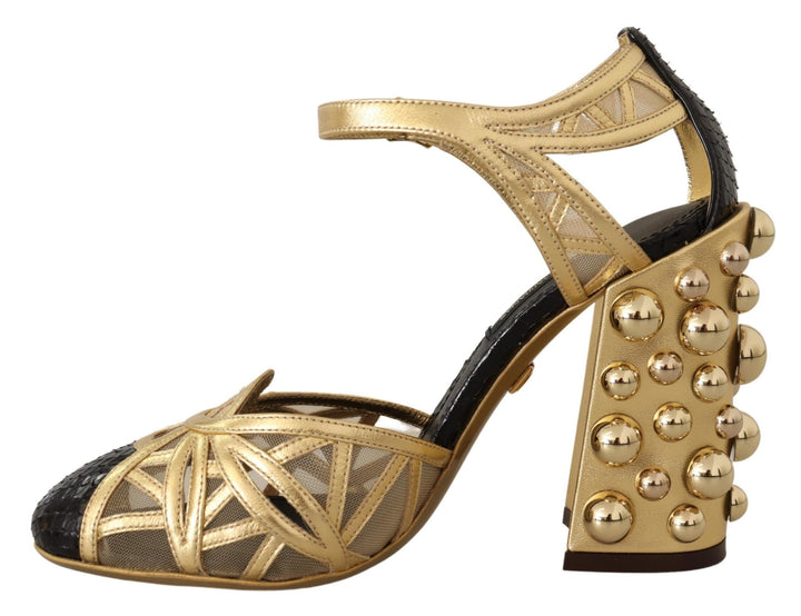 Los tacones de cristal de Dolce Gabbana deslumbran con tu vestido
