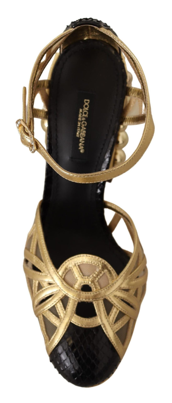 Los tacones de cristal de Dolce Gabbana deslumbran con tu vestido