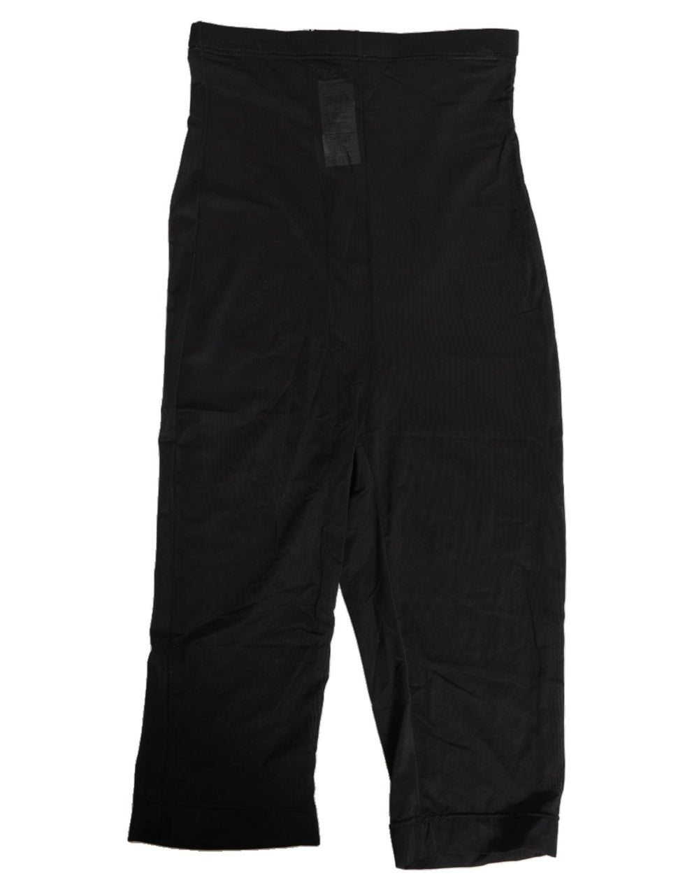 Women’s Dolce & Gabbana Black High Waist Tight Midi Trouser Underwear