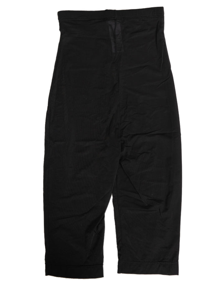 Women’s Dolce &amp; Gabbana Black High Waist Tight Midi Trouser Underwear
