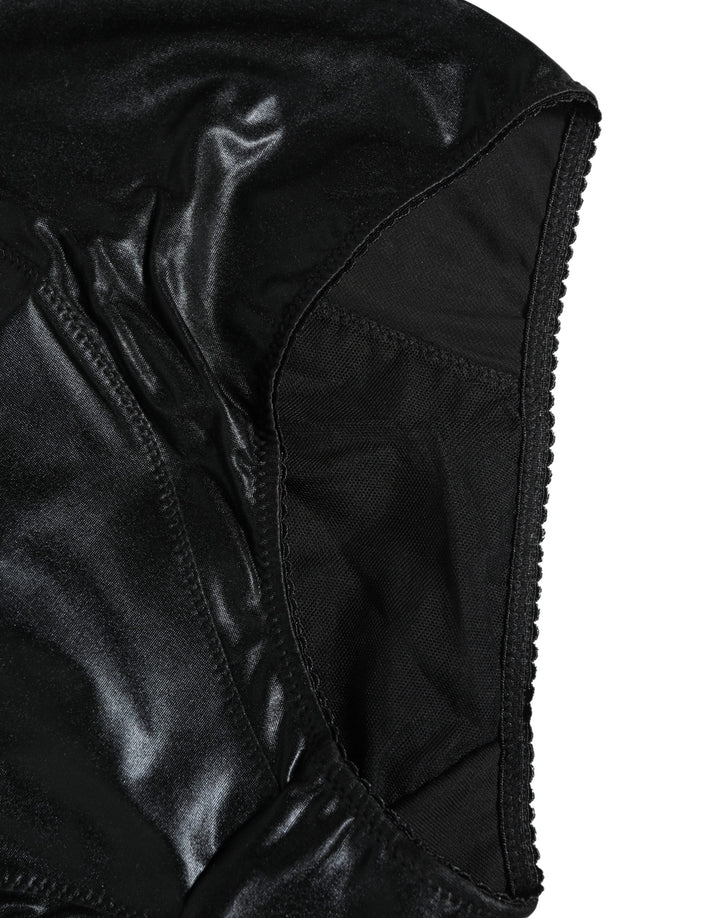 Women’s Dolce &amp; Gabbana Black High Waisted Slip Girdle Panty Underwear