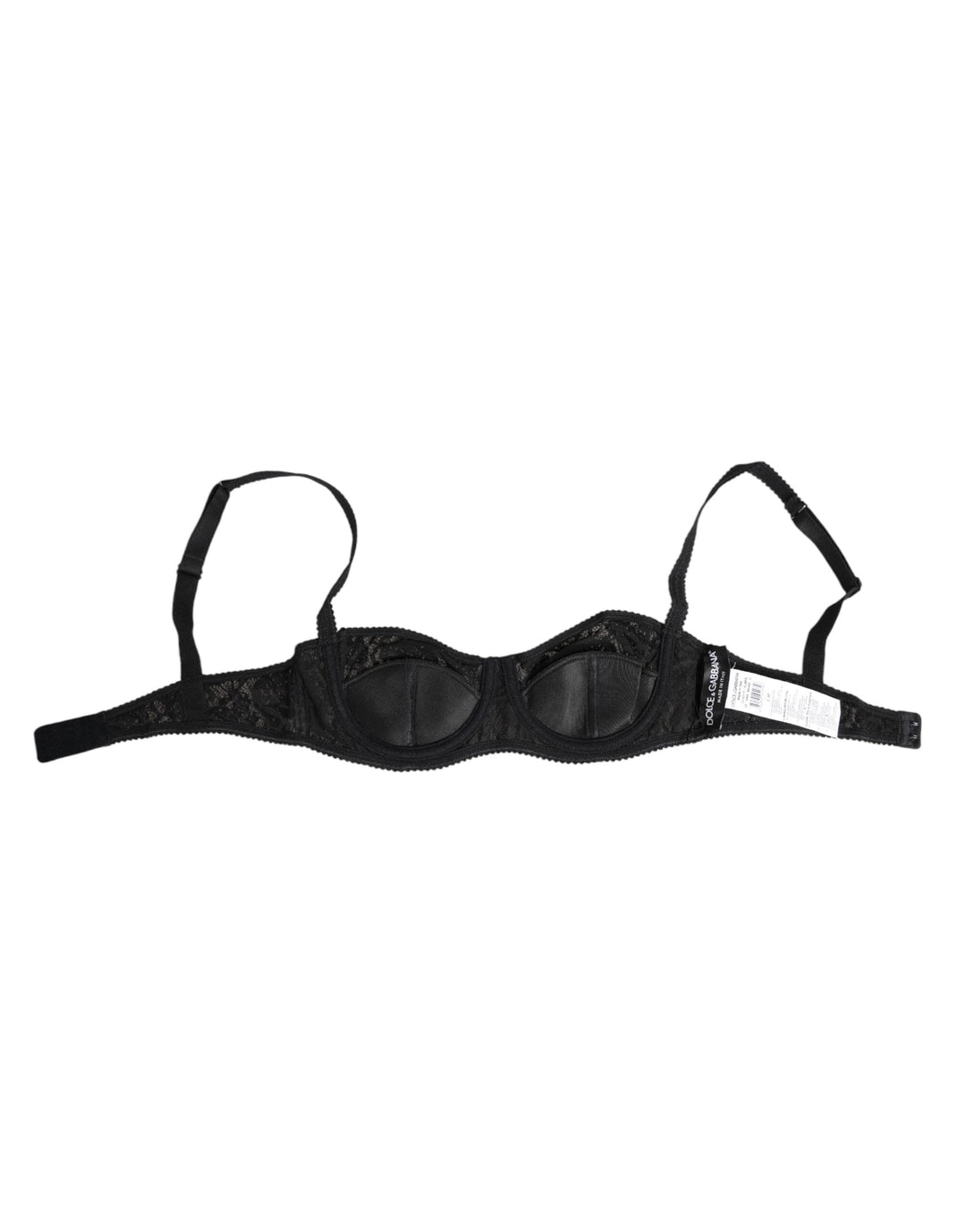 Women’s Dolce &amp; Gabbana Black Lace Underwire Bra Lingerie Underwear
