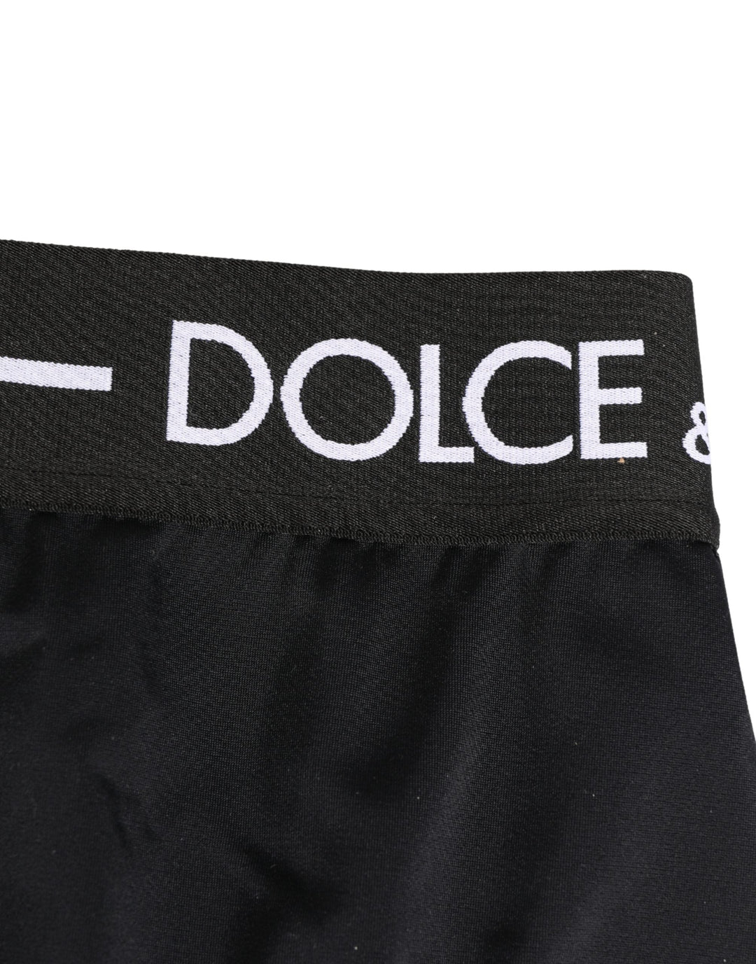 Women’s Dolce &amp; Gabbana Black Logo Waistband Coulotte Panty Underwear